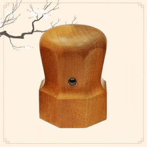 天然桃木八卦神明章