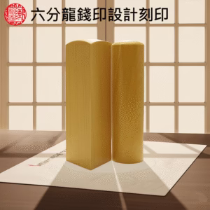 天然黃岐木龍錢印印章