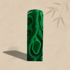 天然孔雀石印章