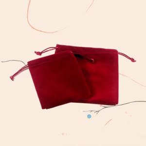 束紅布袋