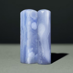 天然藍紋玉印章