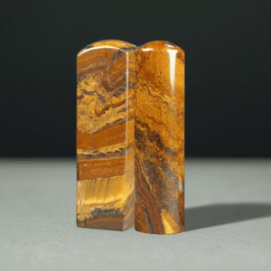 天然鐵虎石印章