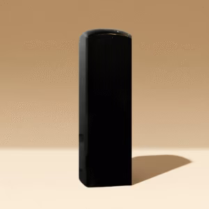 天然黑曜石印章